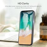 Wholesale iPhone 11 Pro (5.8in) / XS / X HD Tempered Glass Full Glue Screen Protector (Black Edge)